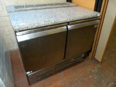 *Infrico Refrigerated Preparation Counter with Granite Top