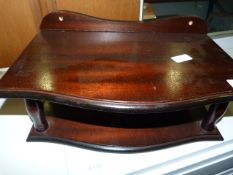 Mahogany Telephone Shelf