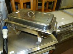 Stainless Steel Oblong Chafing Dish