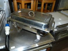 Stainless Steel Oblong Chafing Dish