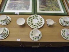 Queen Anne Nineteen Piece Tea Set