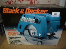 Black and Decker Circular Saw