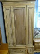 Striped Pine Wardrobe