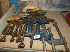 G-Clamps and Trowles