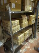 Stainless Steel Three Tier Mobile Shelving Unit