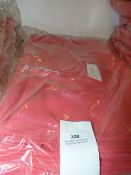 *Seven Pink Poly Cotton Table Runners