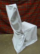 *Thirty White Polycotton Chair Covers