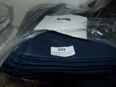 *Forty Blue Chair Bows