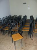 *Twenty Four Tubular Steel Dining Chair