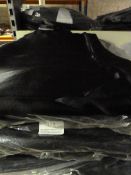 *Thirty Seven Black Satin Chair Covers