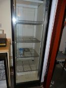 *Husky Single Door Upright Glass Fronted Chiller Model:C5G1D Blanko