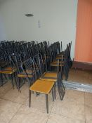 *Twenty Four Tubular Steel Dining Chair