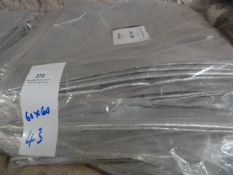 *Forty Three 60x60 Silver Table Cloths