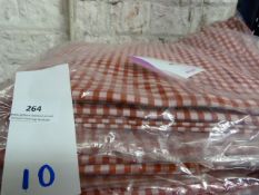 *Ten 60x60 Red Gingham Tablecloths