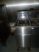 *Imperial Gas Fired Floor Standing Two Basket Single Compartment Fryer