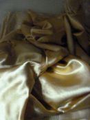 *Thirty Gold Satin Chair Covers