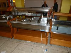 *Afinox Buffet Style Wet Well Bain Marie Servery Unit