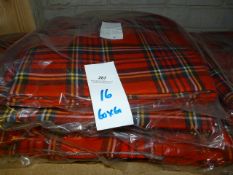 *Sixteen 60x60 Tartan Tablecloths