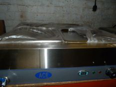 *Stainless Steel Countertop Four Pot Wet Well Bain Marie with Digital Display F10