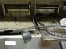 *Ace Catering Stainless Steel Double Electric Fryer Model:EF-82L F25