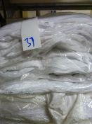 *Thirty Seven Stretch Valoure White Chair Covers