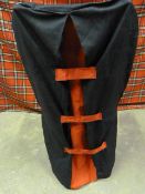 *Thirty Polycotton Black and Red Chair Covers