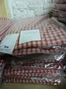 *Ten 108x60 Red Gingham Table Cloths