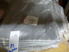 *Twenty Three 60x60 Silver Tablecloths