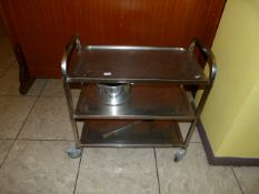 *Stainless Steel Kitchen Trolley