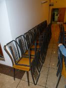 *Twenty Four Tubular Steel Dining Chair