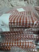 *Ten 108x60 Red Gingham Table Cloths