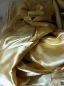 *Thirty Gold Satin Chair Covers