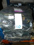 *Ten 90x90 Green and Blue Tartan Tablecloths