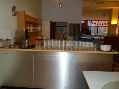 *Quantity of Assorted Bar Glass, Menus and Bartenders Accessories