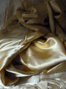 *Thirty Gold Satin Chair Covers