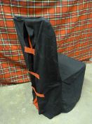 *Thirty Polycotton Black and Red Chair Covers