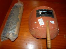 *Pack of Welding Rods and a Welding Screen