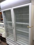 Blizzard Refrigerated Double Door Display