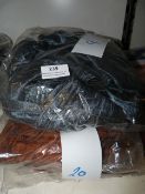 *Nine Blue and Twenty Chocolate Brown Chair Bows