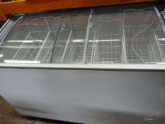 Tefcold Chest Freezer with Sliding Transparent Lid