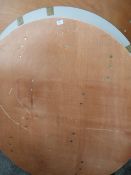 Three 3' Circular Banqueting Tables on Folding Legs