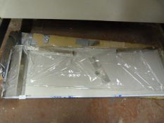 *Stainless Steel 4' Shelf Unit with Brackets