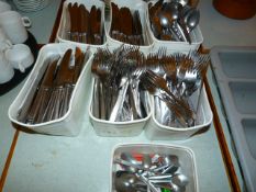 *Large Quantity of Bead and Other Patterned Stainless Steel Cutlery