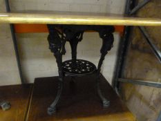 Reproduction Britannia Style Cast Iron Table Base