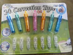 *Seven Pack of Correction Tape
