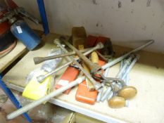 Warning Triangles, Steering Lock, Wheel Brace and Large Bolts