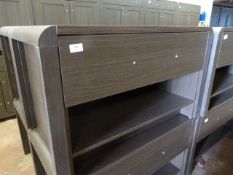 *Dark Oak Coffee Table with Single Draw