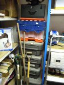 Set of Four Action Packer Storage Boxes and Two Others
