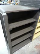 *Dark Oak Four Height Bookshelf