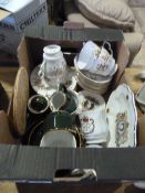 Two Part Tea Sets and Commemorative Ware